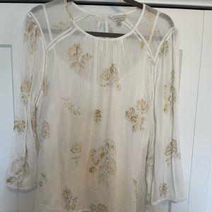 Lucky brand women’s blouse.  Size XL.
